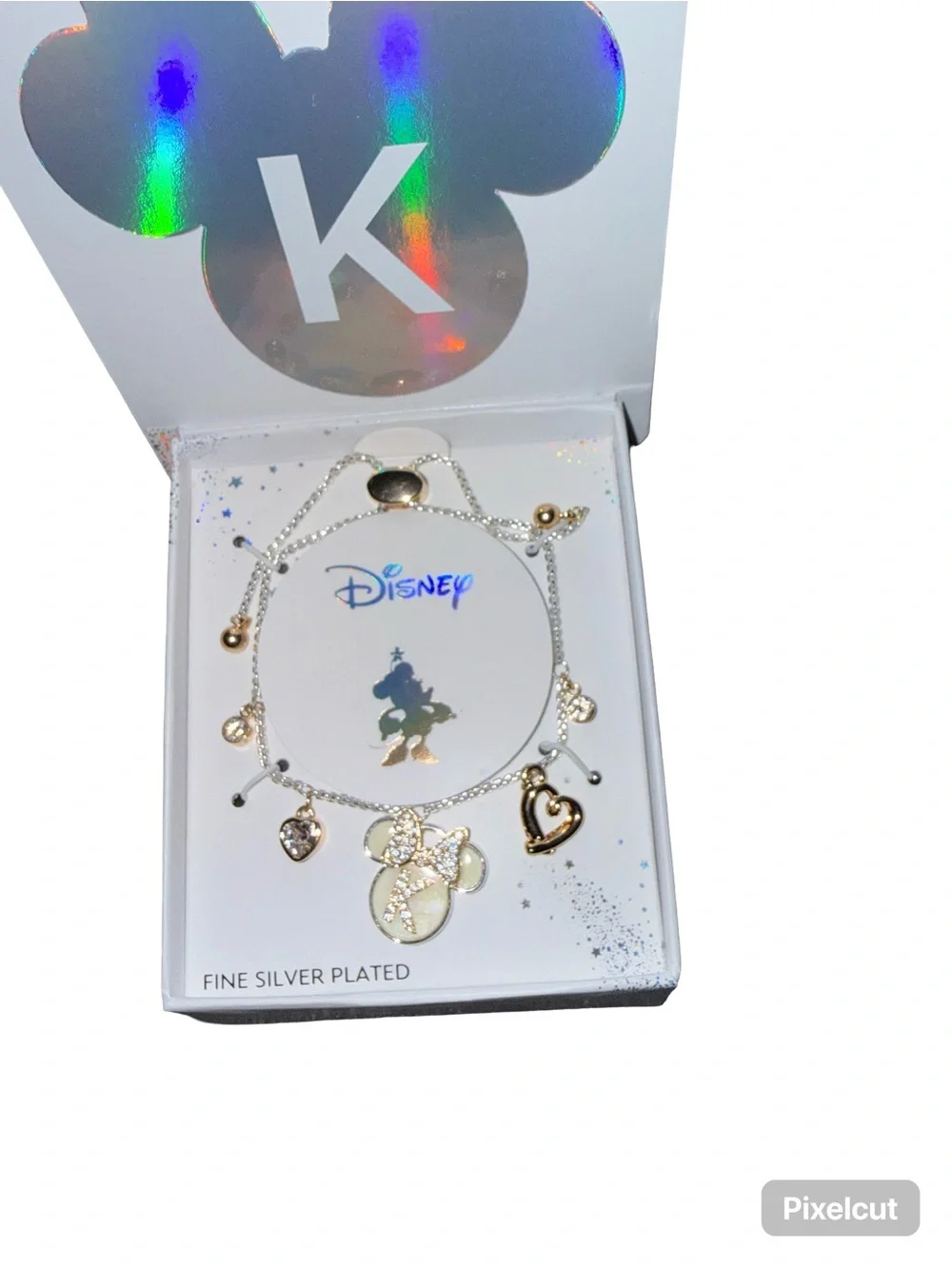 Disney Kids Two-Tone Gold & Silver Charm Bracelet